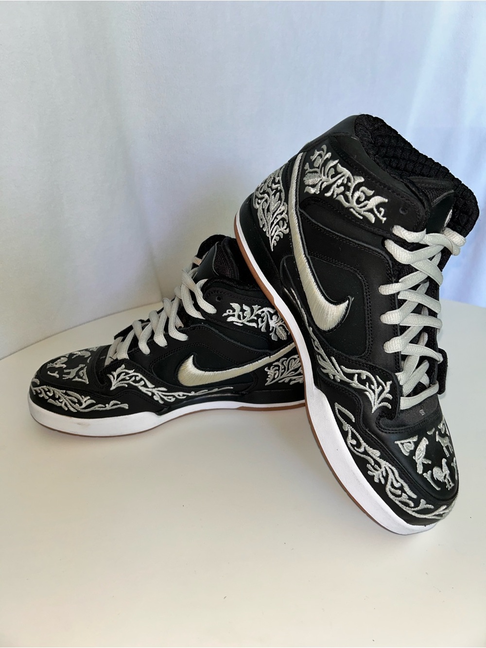 Nike SB Bo Rod P Rod QS Travis High-Top Sneakers Embroidered - Picture 3 of 9